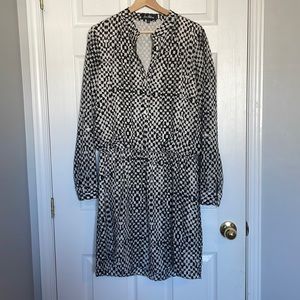 Sam Edelman prairie dreamer roll tab sleeved dress